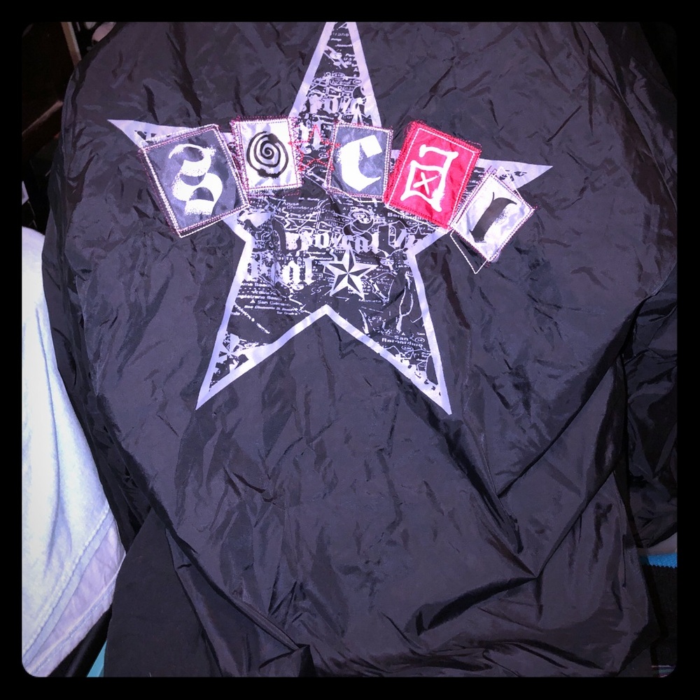 Vintage XL No Fear “SoCal” Windbreaker